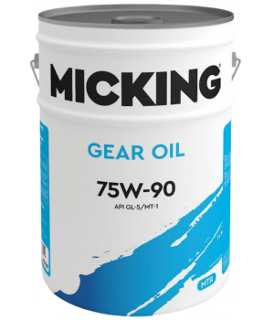 Трансмиссионное масло MICKING Gear Oil 75W-90 GL-5/MT-1, 20л