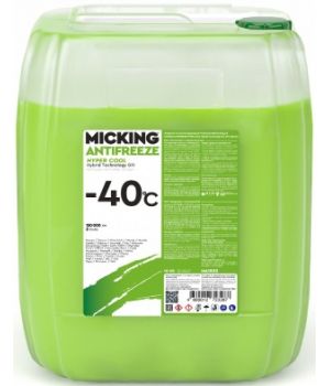 Антифриз готовый MICKING ANTIFREEZE HYPER COOL Hybrid Technology G11 -40C (green), 10кг