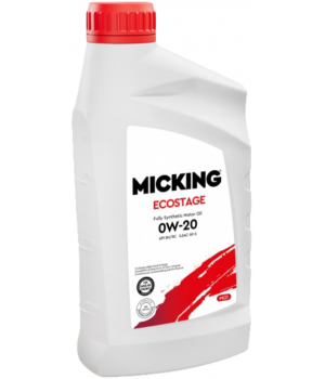 Моторное масло MICKING Ecostage MG1 0W-20 SN/RC, 1л