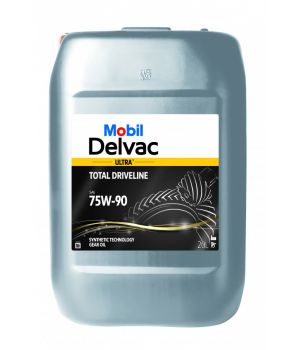Трансмиссионное масло Mobil Delvac Ultra Total Driveline 75W-90, 20л