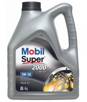 Моторное масло Mobil Super 2000 XE C2 5W-30, 4л