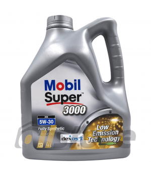 Моторное масло Mobil Super 3000 XE 5W-30, 4л