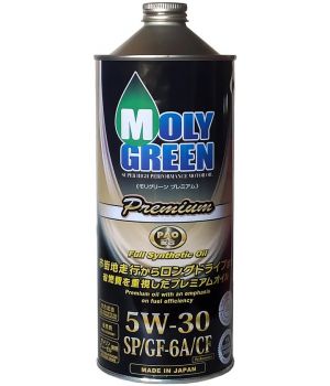 Моторное масло MolyGreen Premium SP/GF-6A/CF 5W-30, 1л