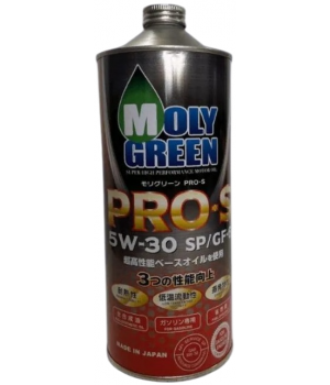 Моторное масло MolyGreen PRO S SP/GF-6 5W-30, 1л