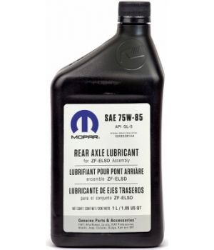 Трансмиссионное масло MOPAR Synthetic Rear Axle Lubricant 75W-85, 1л
