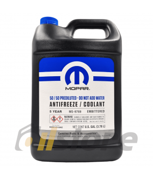 Антифриз готовый к прим. MOPAR 50/50 Prediluted antifreeze/coolant 5-year, 3.78л