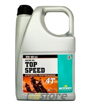 Моторное масло MOTOREX TOP SPEED 4T 5W-40, 4л