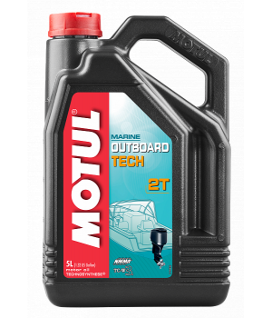 Моторное масло MOTUL Outboard Tech 2T, 5л