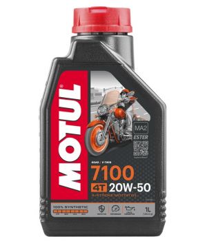 Моторное масло MOTUL 7100 4T 20W-50, 1л