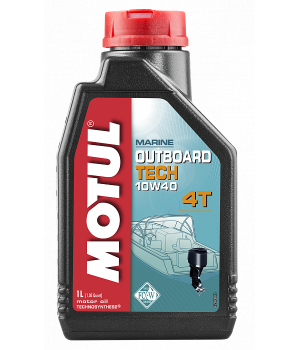 Моторное масло MOTUL Outboard Tech 4T 10W-40, 1л