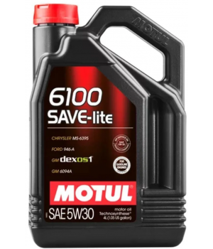 Моторное масло Motul 6100 SAVE-lite 5W-30, 4л