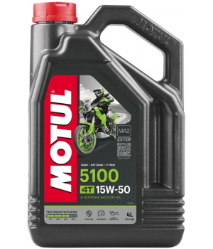 Моторное масло MOTUL 5100 4T 15W-50, 4л