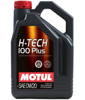 Моторное масло MOTUL H-Tech 100 Plus SP 0W-20, 4л
