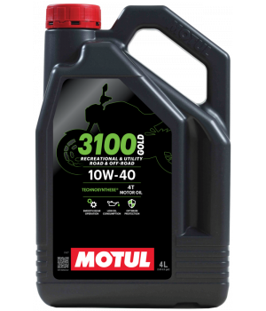 Моторное масло MOTUL 3100 GOLD 4T 10W-40, 4л