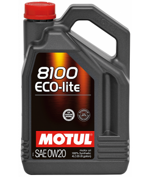 Моторное масло MOTUL 8100 Eco-lite 0W-20, 4л