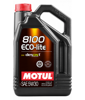 Моторное масло MOTUL 8100 Eco-lite 5W-30, 5л