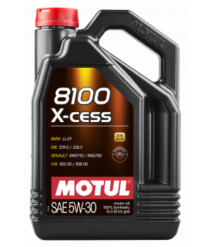 Моторное масло Motul 8100 X-cess 5W-30, 5л