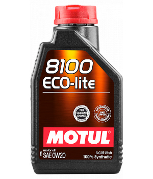 Моторное масло MOTUL 8100 Eco-lite 0W-20, 1л