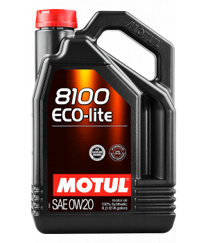 Моторное масло MOTUL 8100 Eco-lite 0W-20, 5л