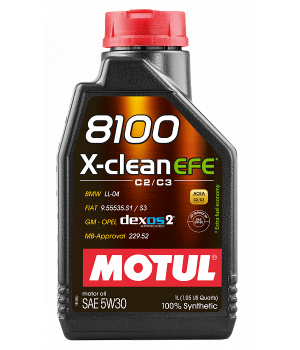 Моторное масло Motul 8100 X-clean EFE 5W-30, 1л