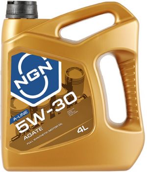 Моторное масло NGN A-Line AGATE 5W-30 SL/CF, 4л
