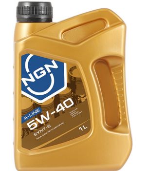 Моторное масло NGN A-Line SYNT-S 5W-40 SL/CF, 1л
