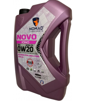 Моторное масло NOMAD NOVO IONO 0W-20, 4л