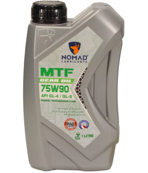 Трансмиссионное масло NOMAD MTF 75W-90 GL-4/GL-5, 1л