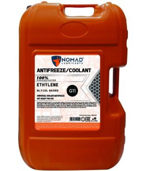 Антифриз зеленый Nomad Coolant Long Life Antifreeze Concentrate G11(концентрат), 20л