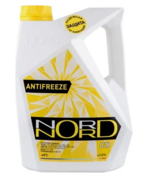 Антифриз готовый NORD желтый, 10кг