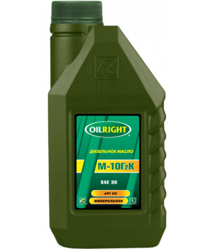 Моторное масло OILRIGHT М-10Г2К, 1л