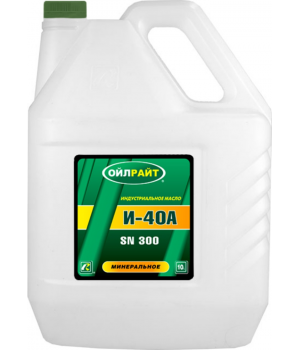 Индустриальное масло OILRIGHT И-40А, 10л