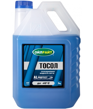 Охлаждающая жидкость OILRIGHT Тосол -40, 5кг