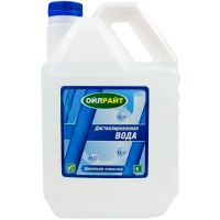 Вода дистиллированная OILRIGHT, 5л