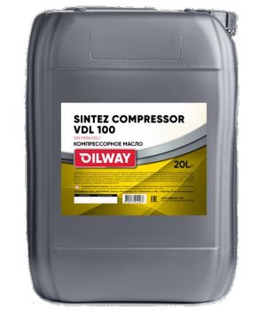 Компрессорное масло Oilway Sintez Compressor VDL 100, 20л