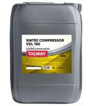 Компрессорное масло Oilway Sintez Compressor VDL 150, 20л