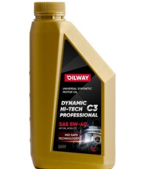 Моторное масло Oilway Dynamic Hi-Tech Professional C3 5W-40, 1л