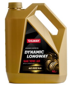 Моторное масло Oilway Dynamic LongWay 10W-40, 4л