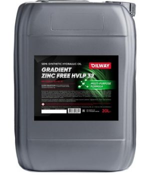 Гидравлическое масло Oilway Gradient Zinc Free HVLP 32, 20л