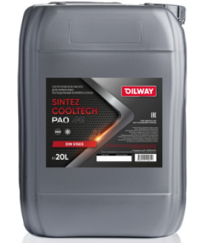 Компрессорное масло Oilway Syntez Cooltech PAO 68, 20л