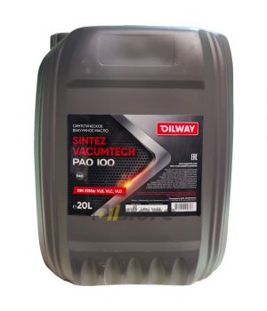 Вакуумное масло Oilway SinteZ Vacumtech PAO 100, 20л
