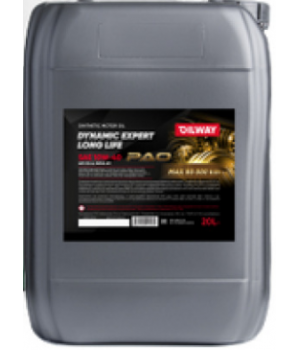 Моторное масло Oilway Dynamic Expert Advanced Synthetic PAO 5W-30, 20л