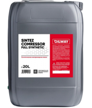 Компрессорное масло Oilway Sintez Compressor Full Synthetic 100, 20л