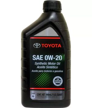 Моторное масло TOYOTA Motor Oil 0W-20 SN, 0.946л