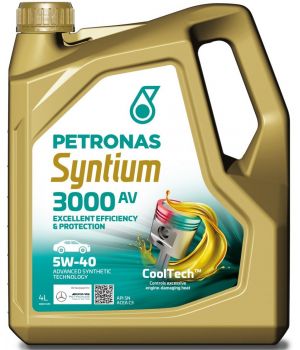 Моторное масло Petronas Syntium 3000 AV 5W-40, 4л