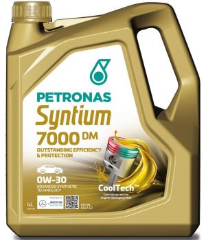 Моторное масло Petronas Syntium 7000 DM 0W-30, 4л