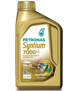 Моторное масло Petronas Syntium 7000 LL 0W-20, 1л