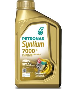Моторное масло Petronas Syntium 7000 E 0W-40, 1л