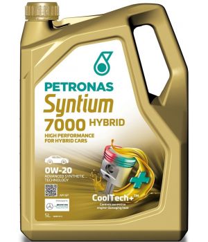 Моторное масло Petronas Syntium 7000 Hybrid 0W-20, 5л