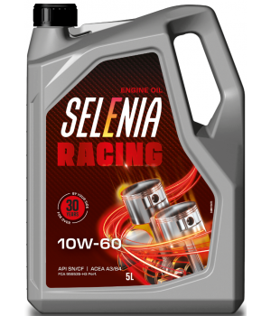 Моторное масло PETRONAS SELENIA RACING 10W-60, 5л